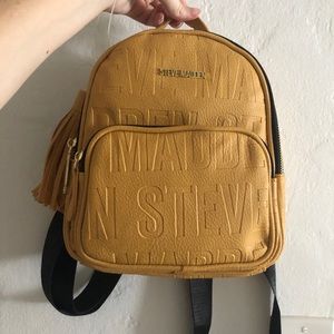 Steve Madden Small Backpack - Mustard